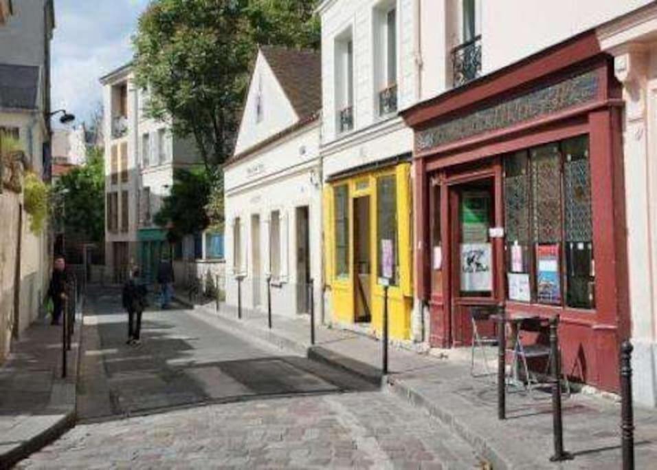 Studio Lumineux, Refait A Neuf, Metro Jourdain Париж Екстериор снимка